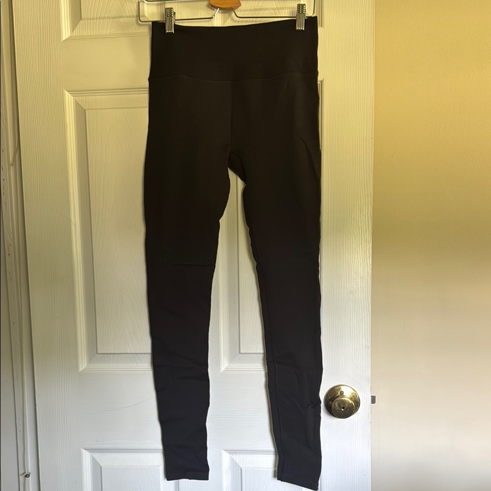 Black High-Waisted Leggings